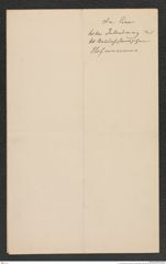 k.k. naturhistorisches Hofmuseum, Intendanzakten 1885-1896 (Hauer), Aktenzahl Z.675/1892, Seite 6